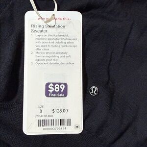 Rising Salutation Sweater